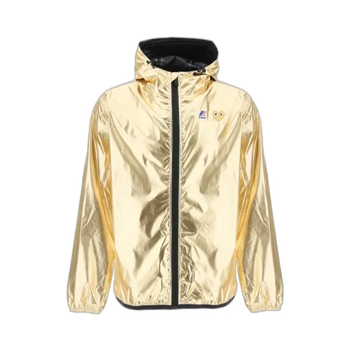 Heart-Patch Hooded Jacket