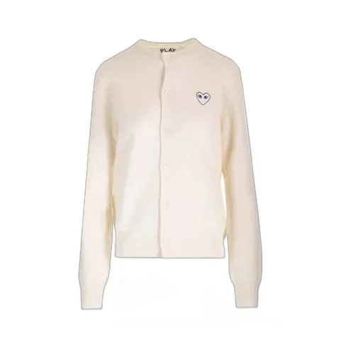 Logo Patch Knitted Cardigan