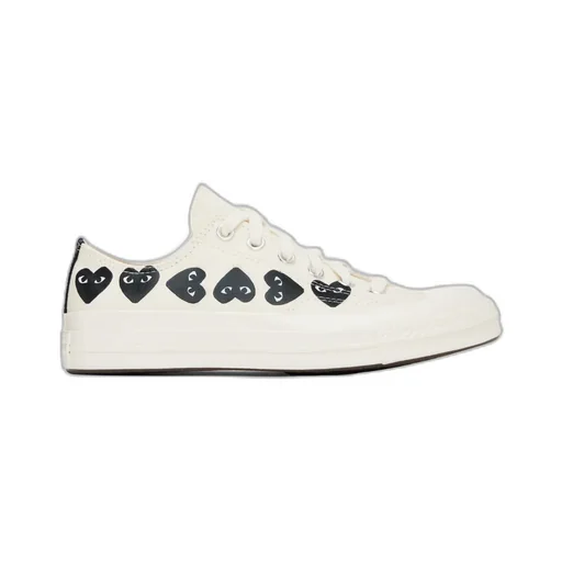 X Converse Lace-Up Low-Top Sneakers