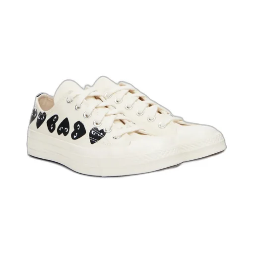 X Converse Lace-Up Low-Top Sneakers