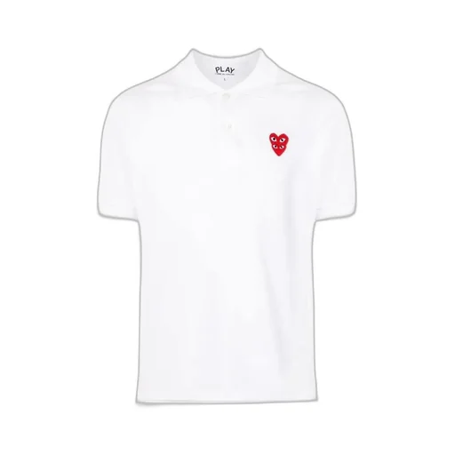 Heart-Patch Polo Shirt