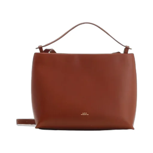 Logo Printed Shoulder Bag