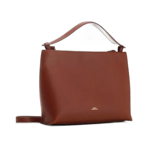 Logo Printed Shoulder Bag