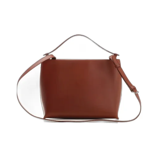 Logo Printed Shoulder Bag
