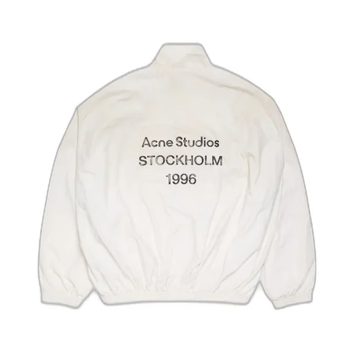 Logo Printed Zip-Up Jacket