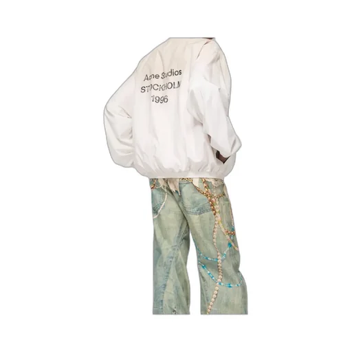 Logo Printed Zip-Up Jacket