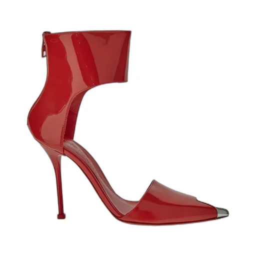 Metallic Toe-Cap Pumps