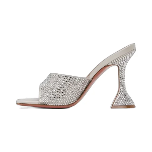 Lupita Crystal High-Heeled Sandals