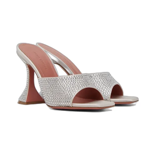 Lupita Crystal High-Heeled Sandals