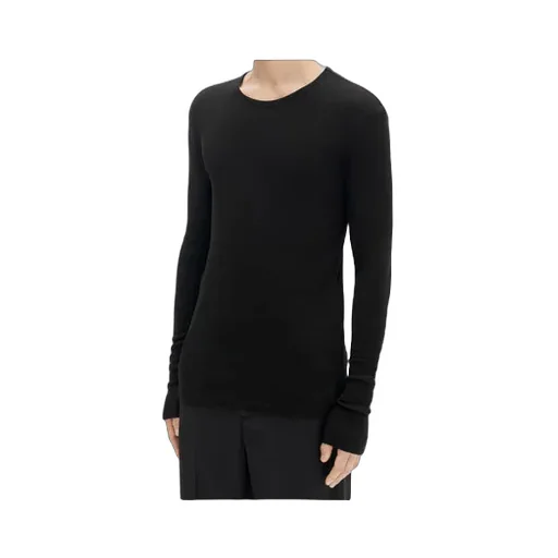 Long-Sleeve Ribbed T-Shirt
