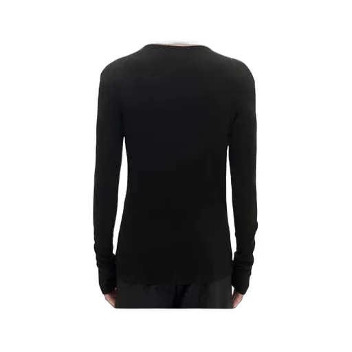 Long-Sleeve Ribbed T-Shirt