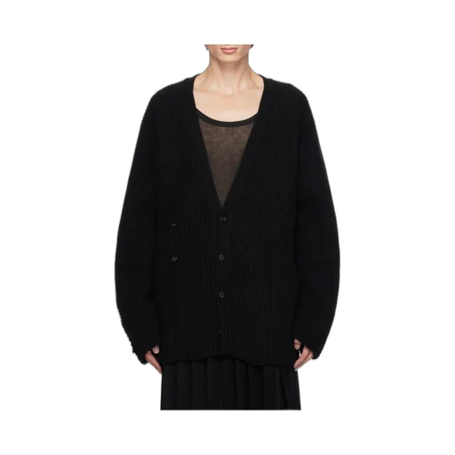 Rib Knitted Cardigan