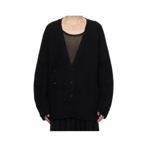 Rib Knitted Cardigan