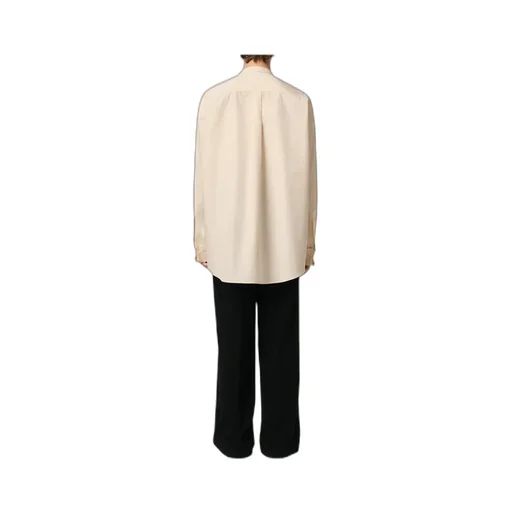 Pleated Long-Sleeved Shirt