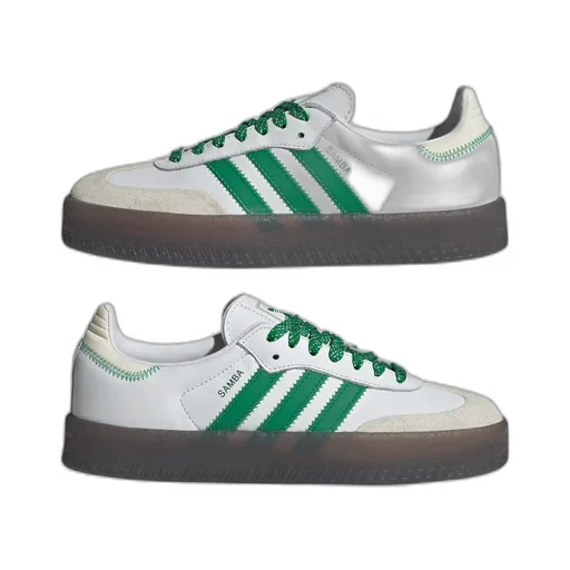 Sambae Sneakers Cloud White/Green