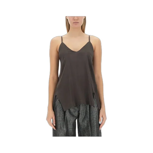 V-Neck Sleeveless Top