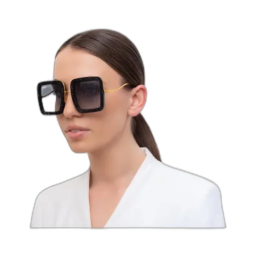 Beaming Sky Square Frame Sunglasses