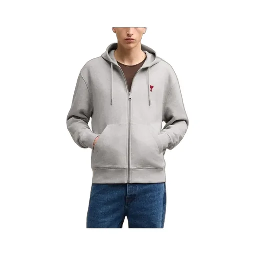 Ami De Coeur Zipped Hoodie