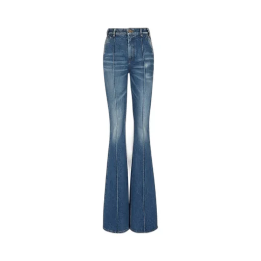 Flared Denim Jeans