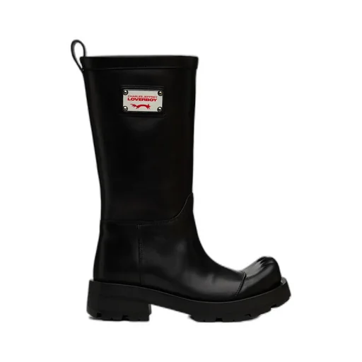 Pull-Ring Short Boots