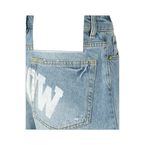 Logo-Print Denim Shorts