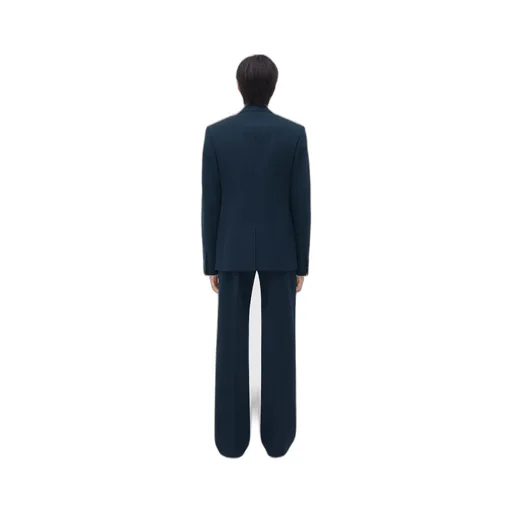 Logo Grain Suit Jacket
