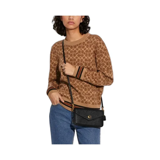 Wyn Logo Plaque Crossbody Bag