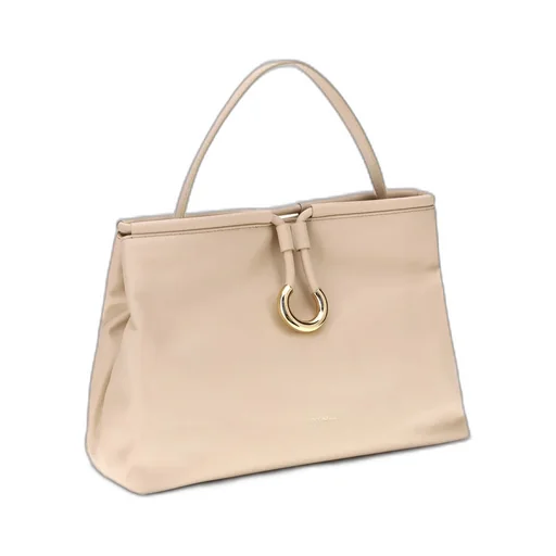 Logo Printed Lisbet Shoulder Bag