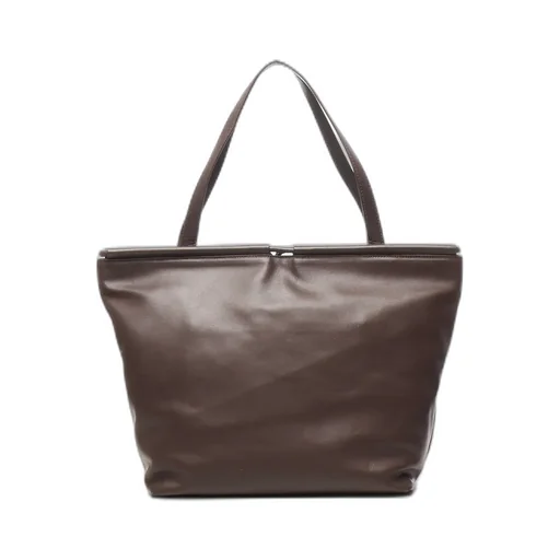 Logo Stamp Top Handle Bag