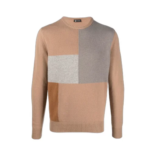 Round Neck Long-Sleeved Sweater