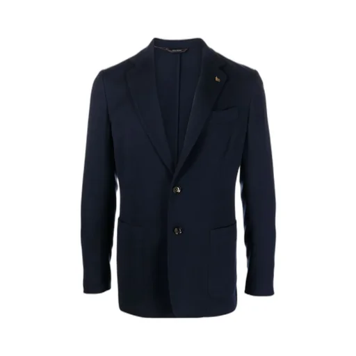 Single-Breasted Wool Blazer