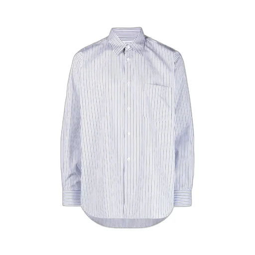 Striped Poplin Shirt