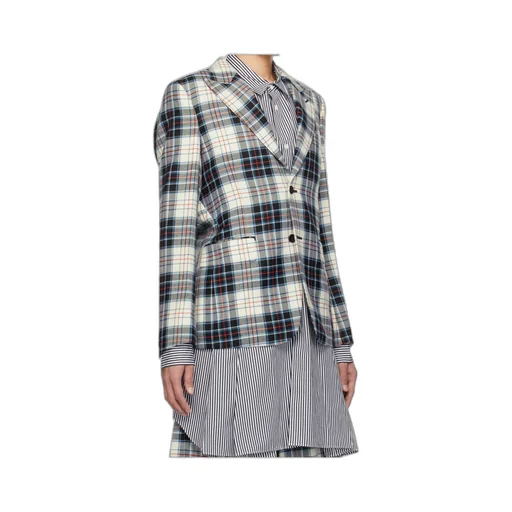 Long-Sleeved Suit Jacket