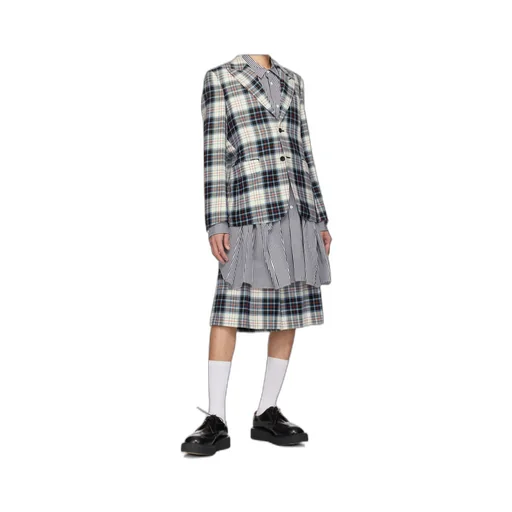 Long-Sleeved Suit Jacket