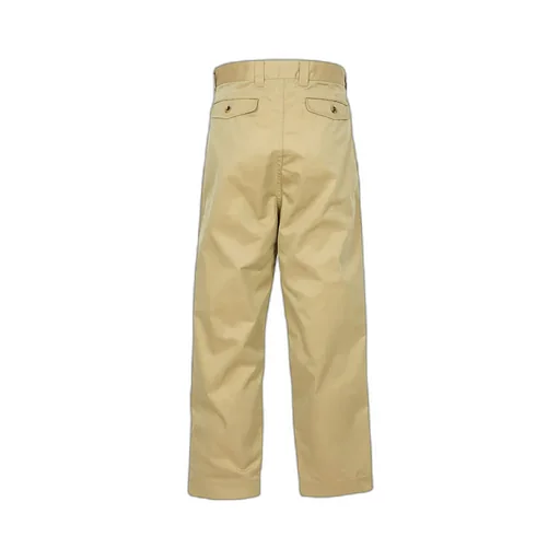 Pleated Straight-Leg Trousers