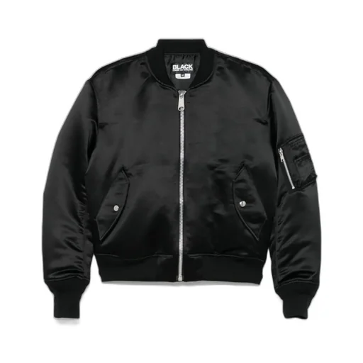 Satin Bomber Jacket