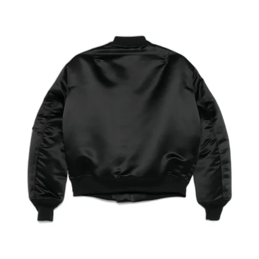 Satin Bomber Jacket