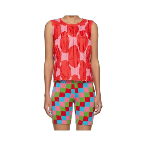 Round Neck Sleeveless Vest
