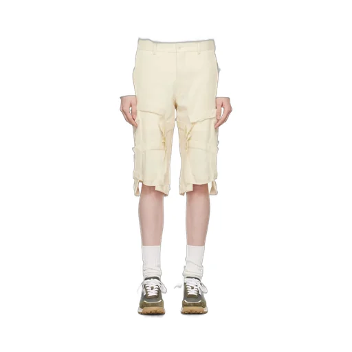 Raw-Edge Tailored Shorts
