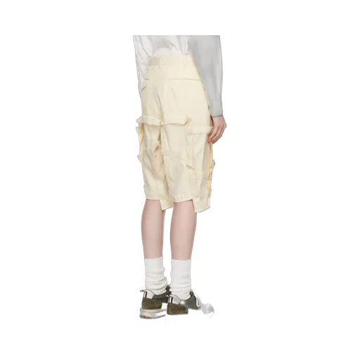 Raw-Edge Tailored Shorts