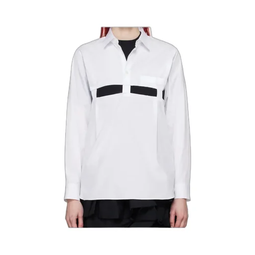 Cut-Out Long-Sleeve Shirt