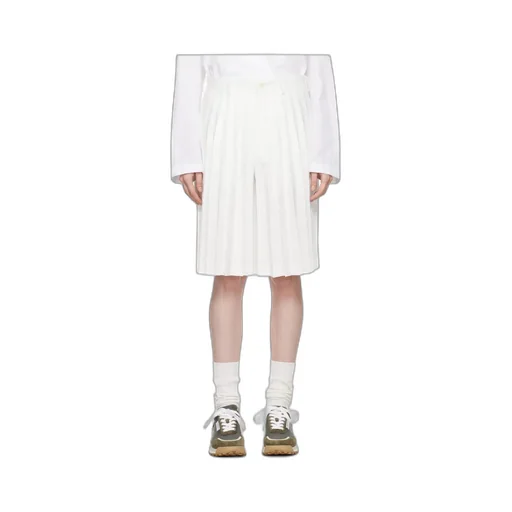Pleated Shorts