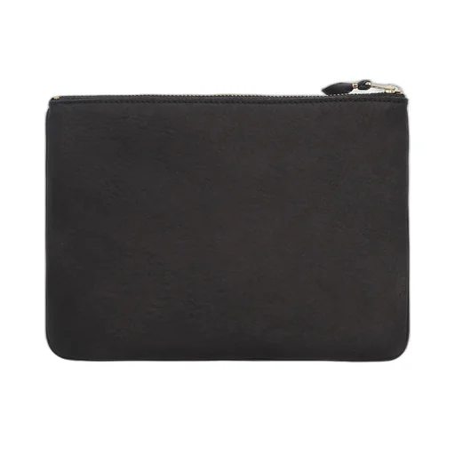 Logo Printed Zip-Up Pouch