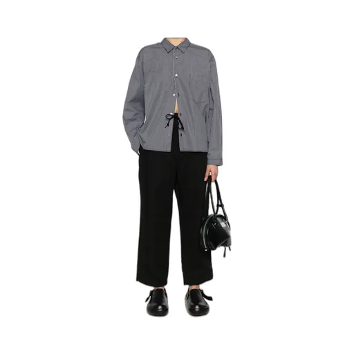 Tapered-Leg Trousers