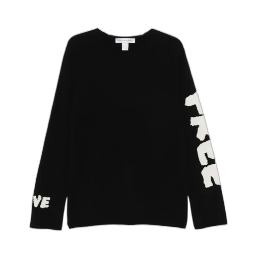 Free Love Intarsia Crewneck Jumper