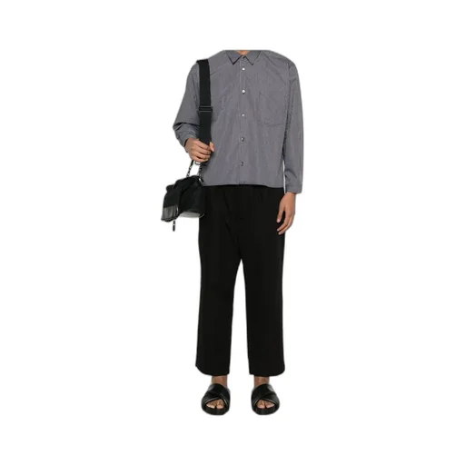 Tapered-Leg Trousers
