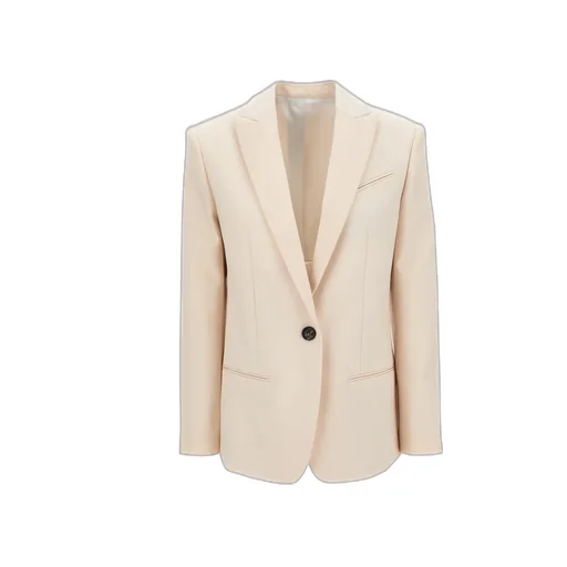 Stretch Wool Suit Coat