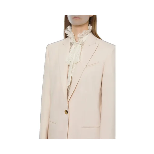 Stretch Wool Suit Coat