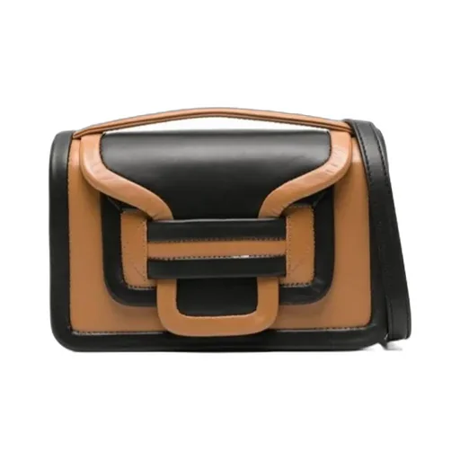 Geometric Accent Tote Bag