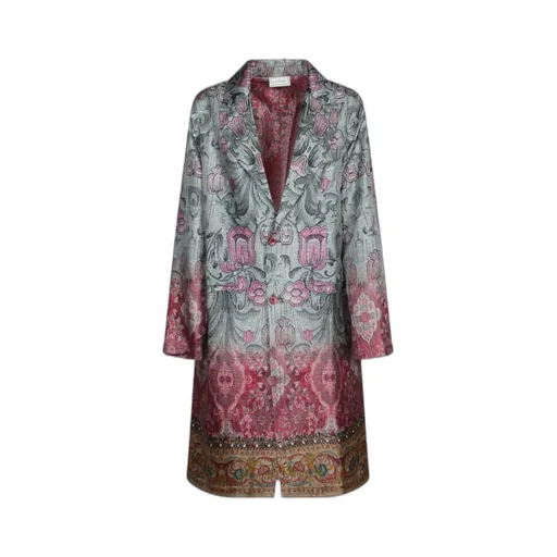 Pierre-Louis Mascia Patterned Long Coat